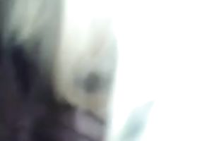 Fine POV movie scene with a sexually excited blond hoe engulfing my pecker