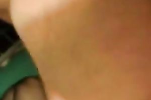 My bulky white bitch sucks my ramrod and licks my balls in POV scene