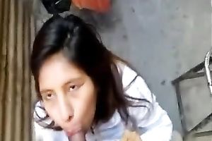 Cum lust street tramp is getting busy with my weenie on camera