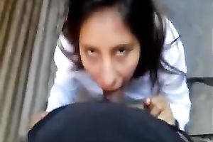 Cum lust street tramp is getting busy with my weenie on camera