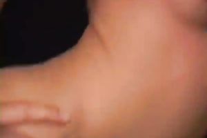 Sinfully sexually excited babe with shaggy hair is having an excellent sex at the party