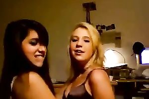 Just teasing lads on web camera who desire to watch us making out