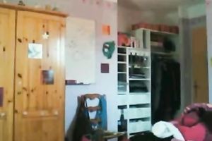 Barely legal nerdy livecam dirty slut wife shows me her large gazoo and whoppers