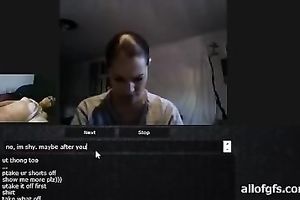 cBusty hottie shows her well-developed boobies to her ally on webcam