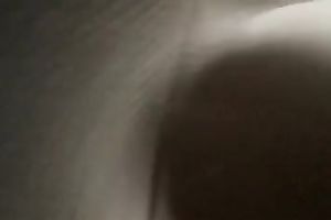 She was stroking my 10-Pounder but it takes likewise much time to make me cum