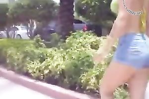 The charming and voluptuous latin babe horny white wife on the street