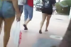 The charming and voluptuous latin babe horny white wife on the street