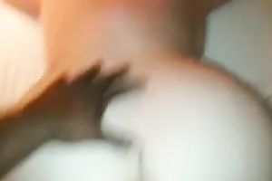 I am literally watching my knob fuck this bitch's constricted love tunnel