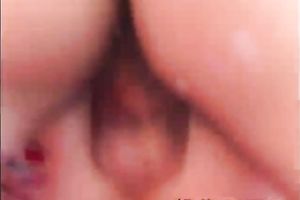 Big boobed skank is looking hot in sideways position