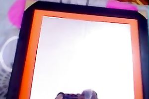 It doesn't take lengthy for this chick to cum using suction cup sextoy