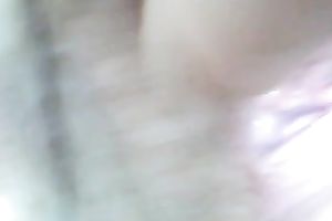 My slutty wife is toying her fanny and having the time of her life