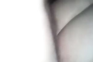 Submissive big beautiful woman white wife taking my shlong in the butt from behind