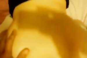 Stunning POV with me drilling an Asian bitch's love tunnel from behind