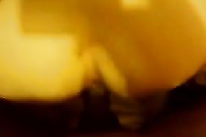 Stunning POV with me drilling an Asian bitch's love tunnel from behind