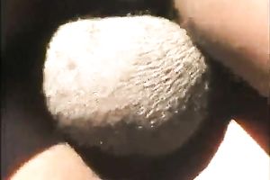 Two long-haired brunette sweethearts smile whilst getting rammed