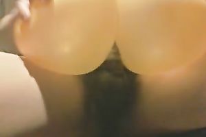 A strange ally of mine is fucking an gazoo balloon