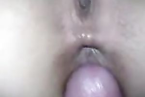 Fucking my glamorous white women in her smooth soft backdoor