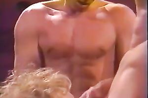 This super excited blondie needs at least 2 jocks to feel pleasured