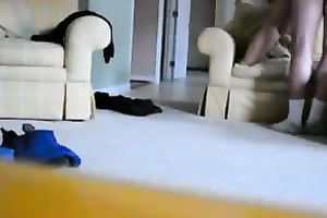 Hardcore homemade movie scene with me pounding my wife's twat