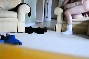 Hardcore homemade movie scene with me pounding my wife's twat