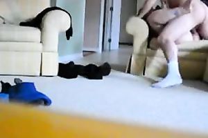Hardcore homemade movie scene with me pounding my wife's twat