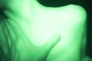 Cock lust harlot pulls my panties down and goes str8 for my prick