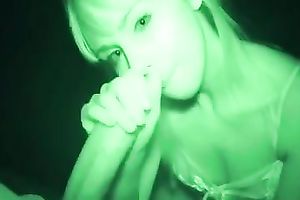 Cock lust harlot pulls my panties down and goes str8 for my prick