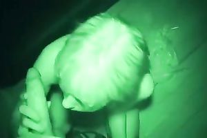 Cock lust harlot pulls my panties down and goes str8 for my prick