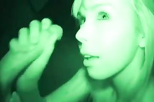 Cock lust harlot pulls my panties down and goes str8 for my prick