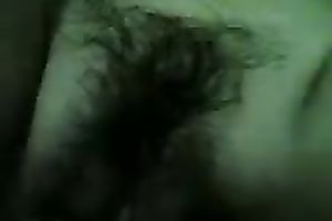 Fingering and fucking shaggy cooter of my lalin girl yielding neighbour