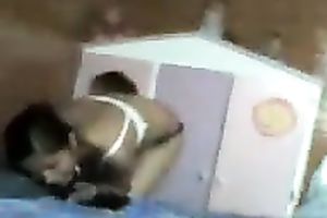 Beautiful and slutty fuck buddy in her underclothing in my abode