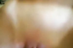 Tanned non-professional beauty bonks her BF in the reverse cowgirl pose