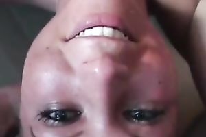 Dirty and young girlfriend is so greedy for cumload