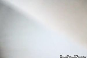 Petite Asian sweetheart acquires her hirsute fur pie pounded hard