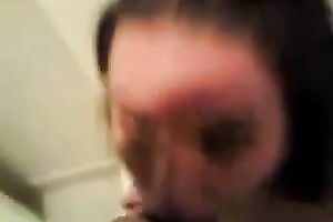 I get to admit that this white sweetheart knows how to engulf and fuck