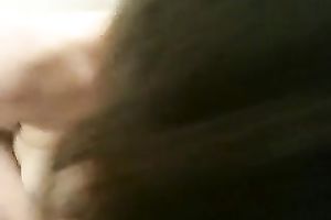 Stunning cock-sucking POV act with my curly-haired GF