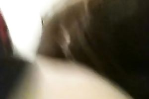 Stunning cock-sucking POV act with my curly-haired GF