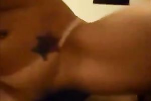 Tanned skin whore from the beach rides me on top on webcam