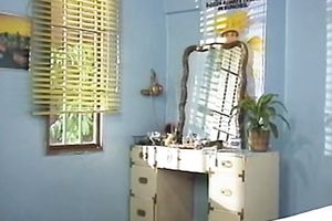 Slutty brownhead slut is getting her hirsute muff licked