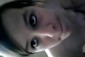 My charming GF allows me to finger her wet crack after engulfing my weenie