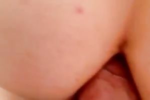 My sexually pliant white bitch is a huge fan of anal sex