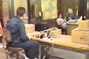 Big boobed bitch receives her body smeared with warm ball cream