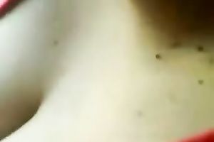 This hot chick with large moist titties makes my jock throb with enjoyment