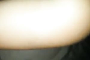 My sexual GF with tattoo on her bum is taking my wang like a champ