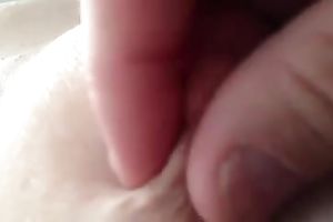 My hairy wet crack and gorgeous pink nipples filmed closeup