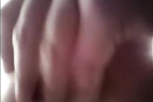 Stunning POV with my bosomy lover engulfing my dick