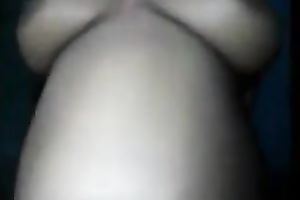 Check out these huge bazookas bounce as she copulates her lover on top