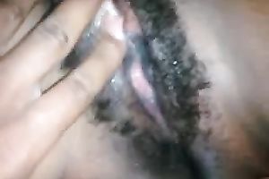 I love to rub my supplementary soaked twat in front of my camera