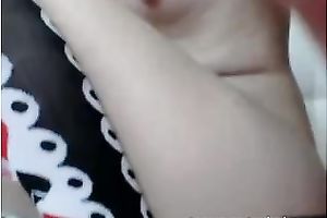 Cute dark brown hottie in a matter of joke socks likes playing wit sex toys