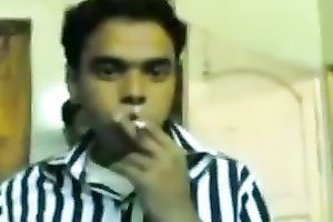 Trying to tempt my marvelous Indian girlfriend for sex on livecam